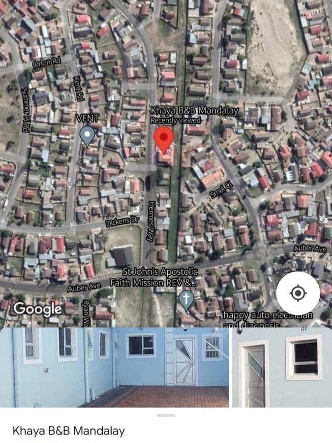 Khaya B&B Mandalay Cape Town Bagian luar foto